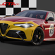 Illustration for article titled Alfa Romeo Will Paint Your 2021 Giulia GTAm Any Of These Wild Historically-Influenced Liveries